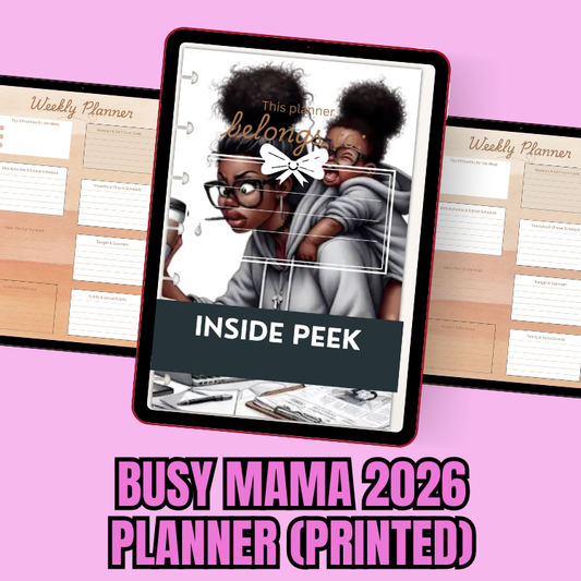 Busy Mama Planner 2026 Printed